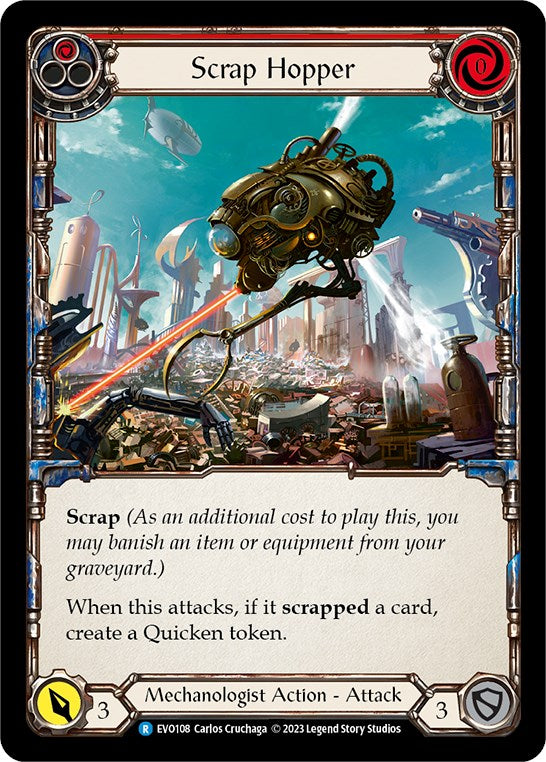 Scrap Hopper (Red) [EVO108] (Bright Lights) | The CG Realm