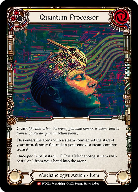 Quantum Processor [EVO072] (Bright Lights)  Rainbow Foil | The CG Realm