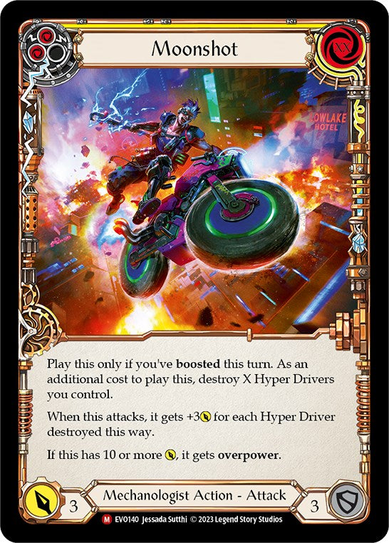 Moonshot [EVO140] (Bright Lights)  Rainbow Foil | The CG Realm