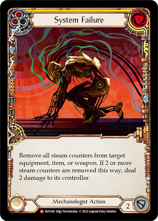 System Failure [EVO144] (Bright Lights)  Rainbow Foil | The CG Realm