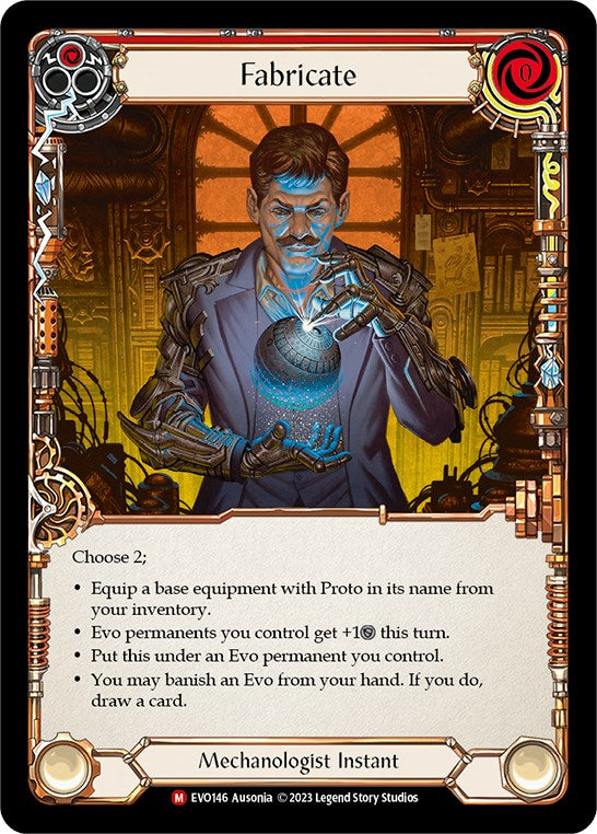 Fabricate [EVO146] (Bright Lights)  Rainbow Foil | The CG Realm