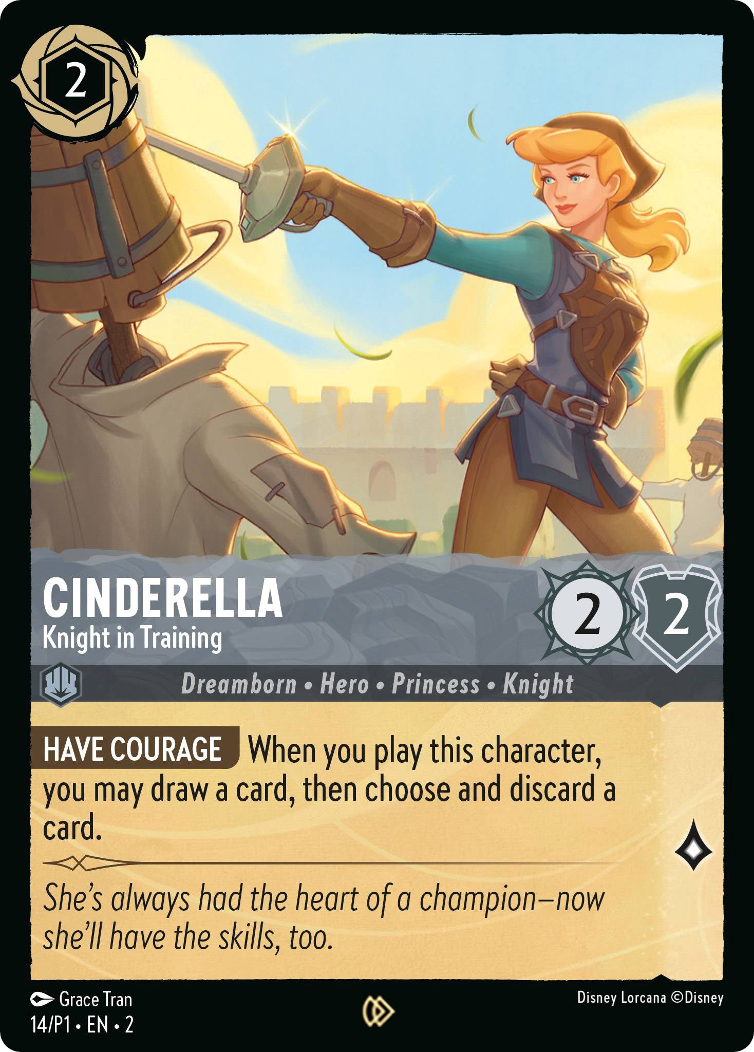 Cinderella - Knight in Training (14) [Promo Cards] | The CG Realm