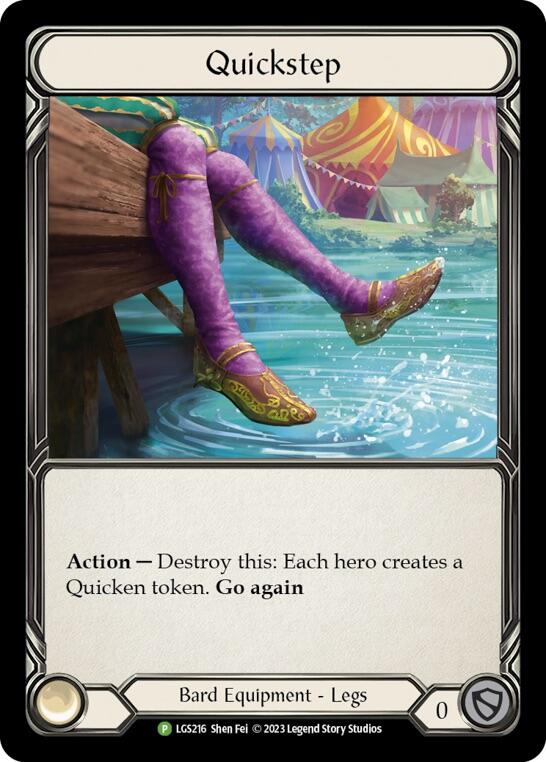 Quickstep [LGS216] (Promo)  Rainbow Foil | The CG Realm