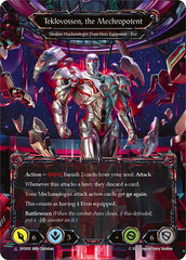 Singularity // Teklovossen, the Mechropotent (Cold Foil Marvel) [EVO010] (Bright Lights)  Cold Foil | The CG Realm