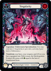 Singularity // Teklovossen, the Mechropotent (Cold Foil Marvel) [EVO010] (Bright Lights)  Cold Foil | The CG Realm