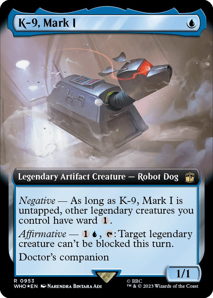 K-9, Mark I (Extended Art) (Surge Foil) [Doctor Who] | The CG Realm