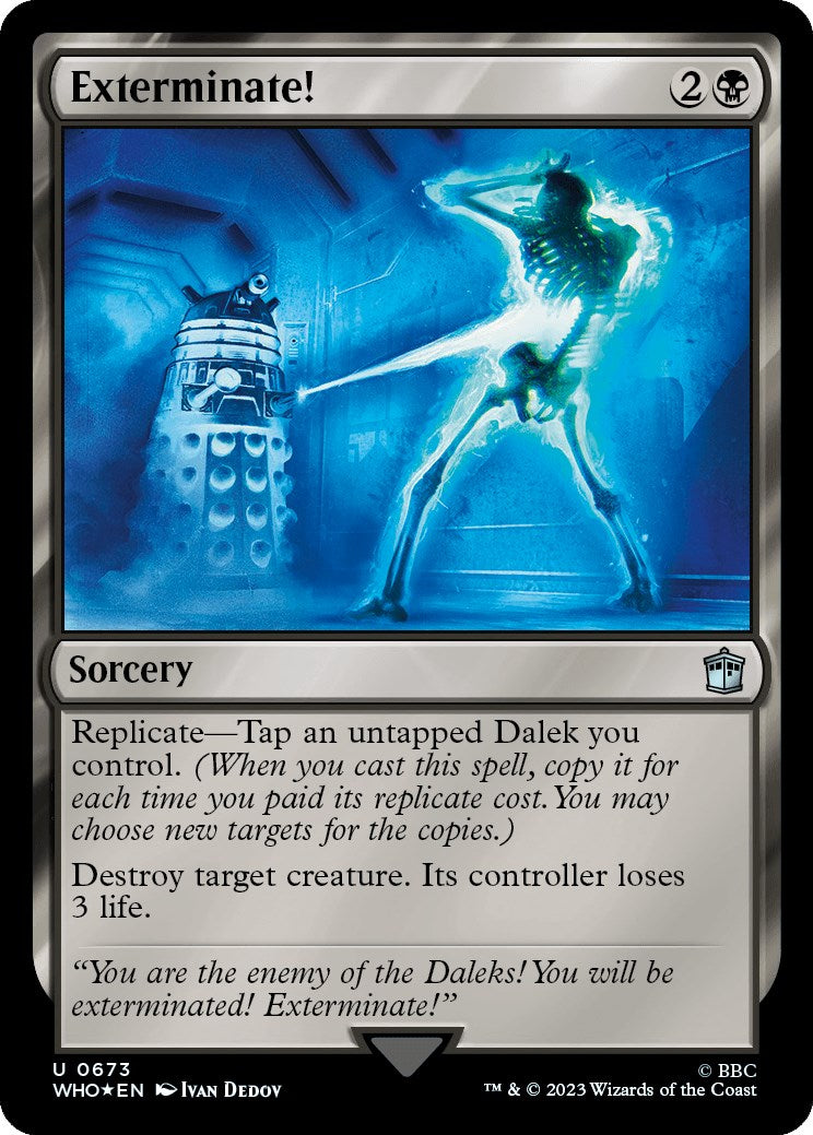 Exterminate! (Surge Foil) [Doctor Who] | The CG Realm