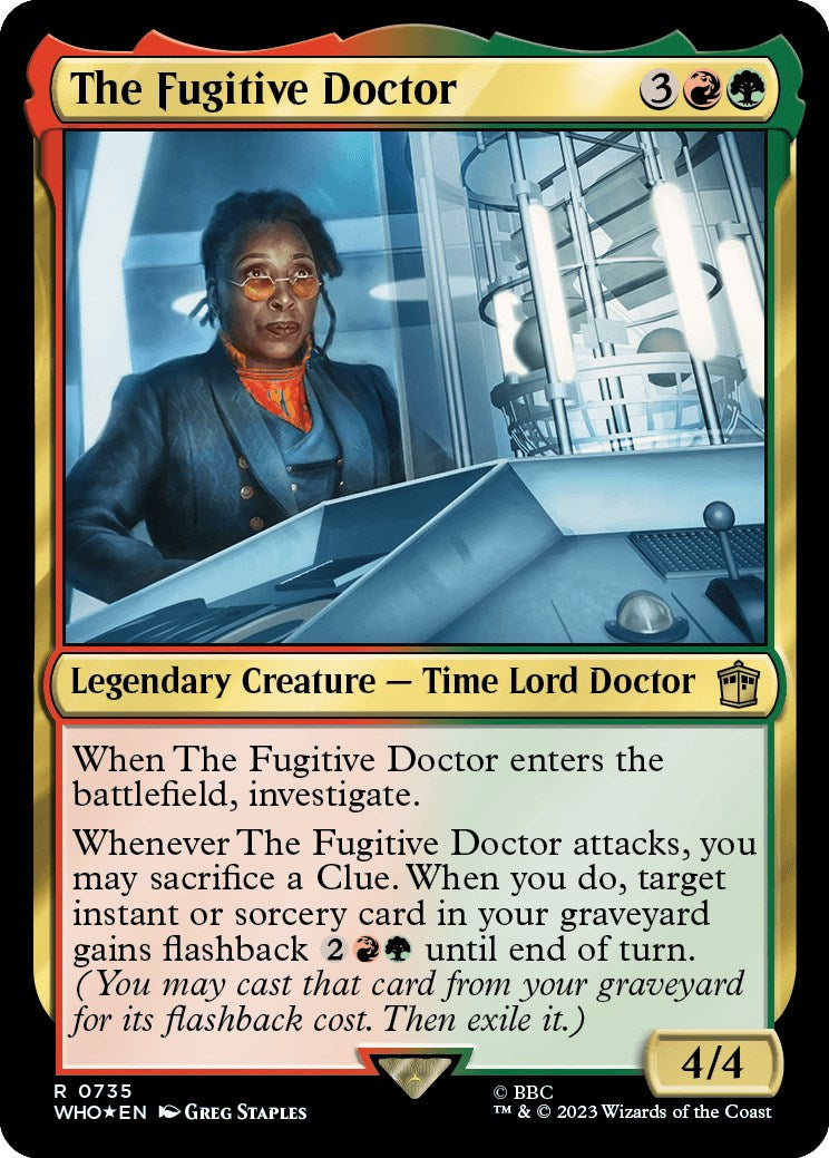 The Fugitive Doctor (Surge Foil) [Doctor Who] | The CG Realm