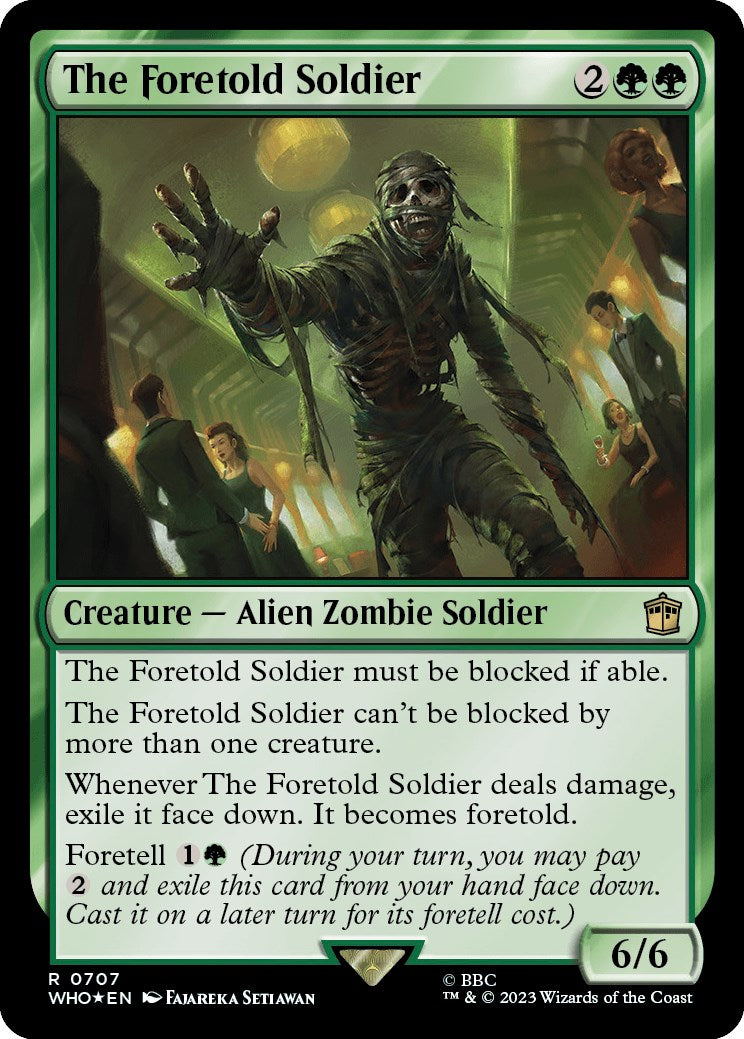 The Foretold Soldier (Surge Foil) [Doctor Who] | The CG Realm
