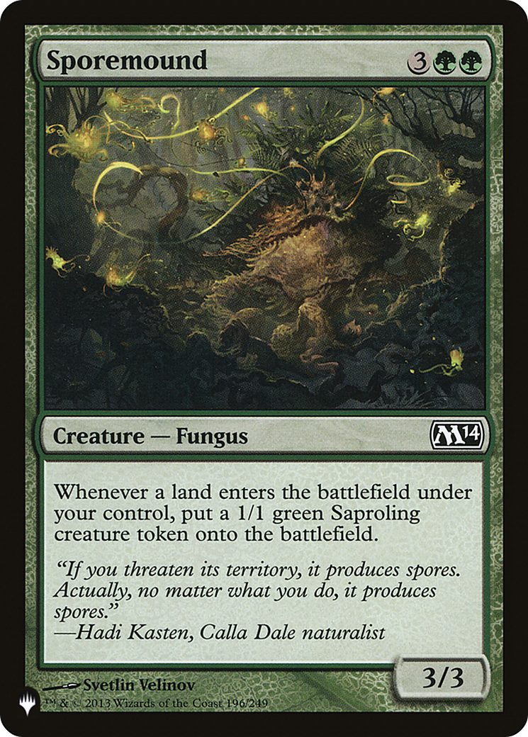 Sporemound (LIST-M14-196) - The List