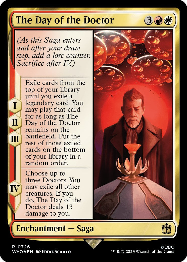 The Day of the Doctor (Surge Foil) [Doctor Who] | The CG Realm
