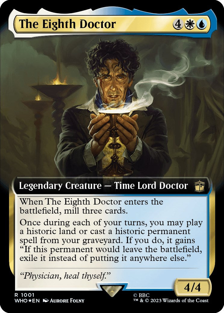The Eighth Doctor (Extended Art) (Surge Foil) [Doctor Who] | The CG Realm