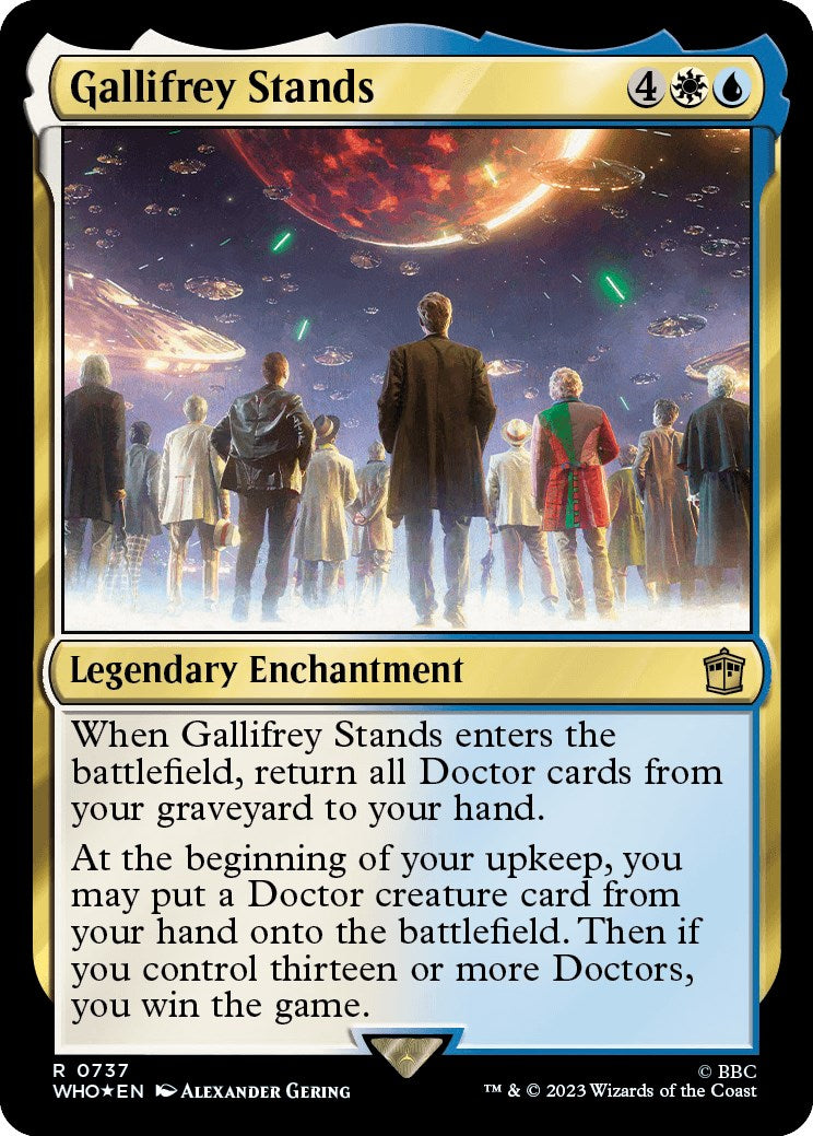 Gallifrey Stands (Surge Foil) [Doctor Who] | The CG Realm