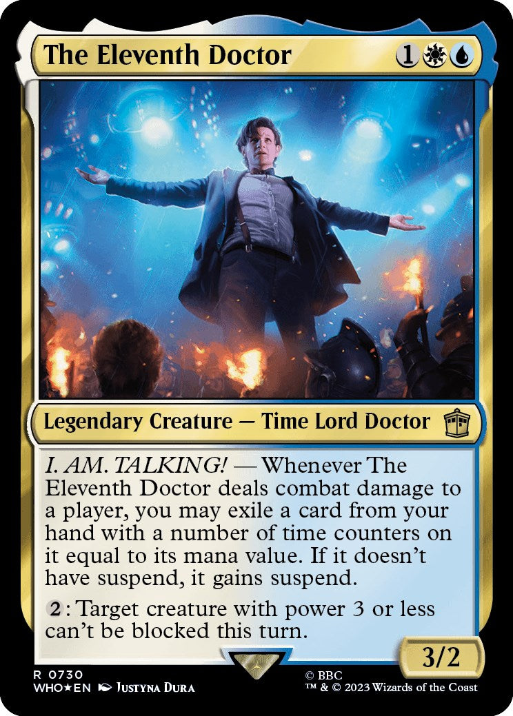 The Eleventh Doctor (Surge Foil) [Doctor Who] | The CG Realm