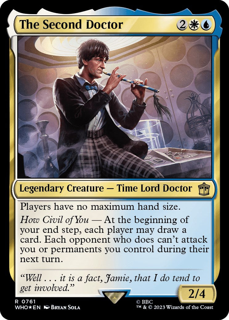 The Second Doctor (Surge Foil) [Doctor Who] | The CG Realm