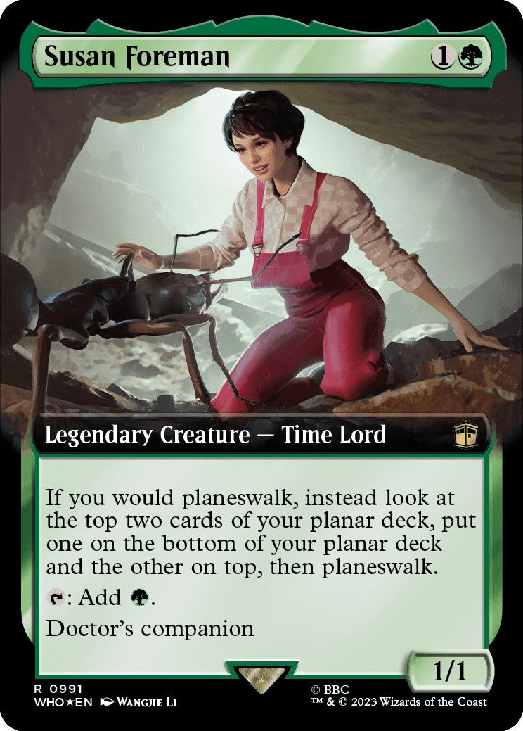 Susan Foreman (Extended Art) (Surge Foil) [Doctor Who] | The CG Realm
