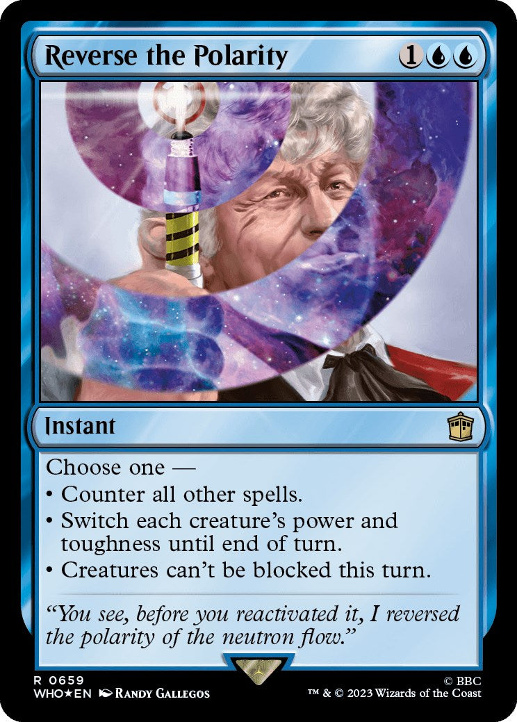 Reverse the Polarity (Surge Foil) [Doctor Who] | The CG Realm