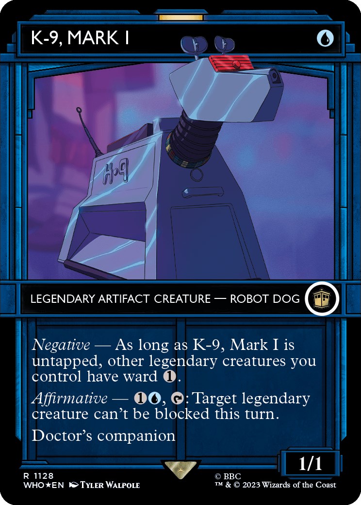 K-9, Mark I (Showcase) (Surge Foil) [Doctor Who] | The CG Realm