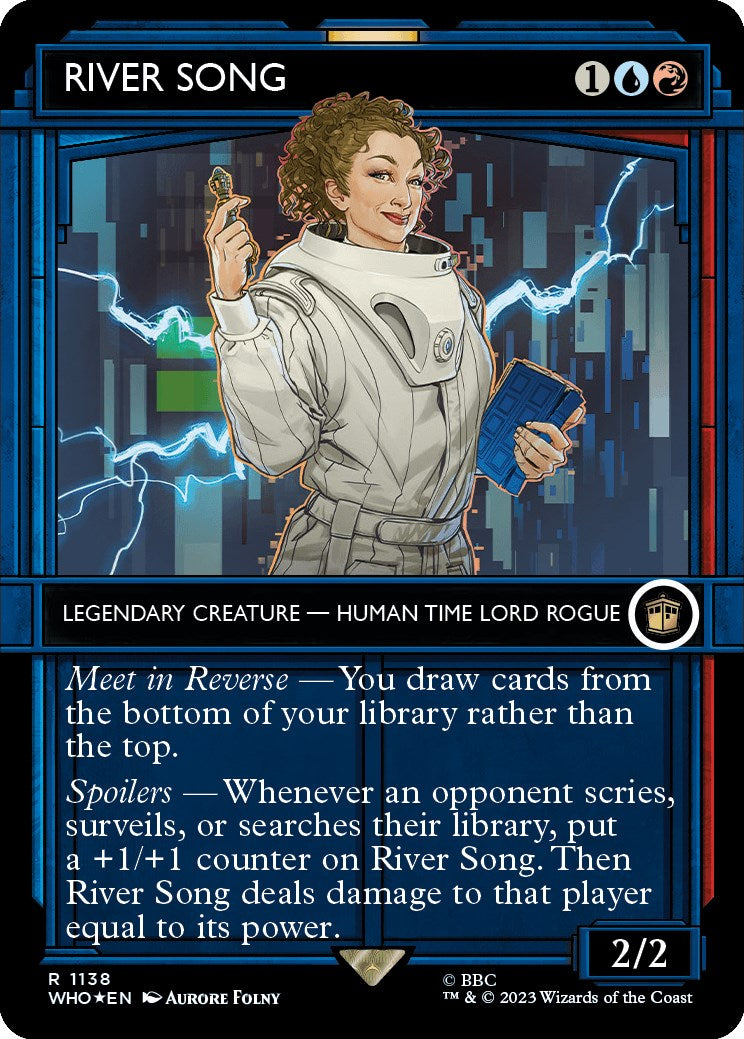 RIVER SONG (Showcase) (Surge Foil) [Doctor Who] | The CG Realm