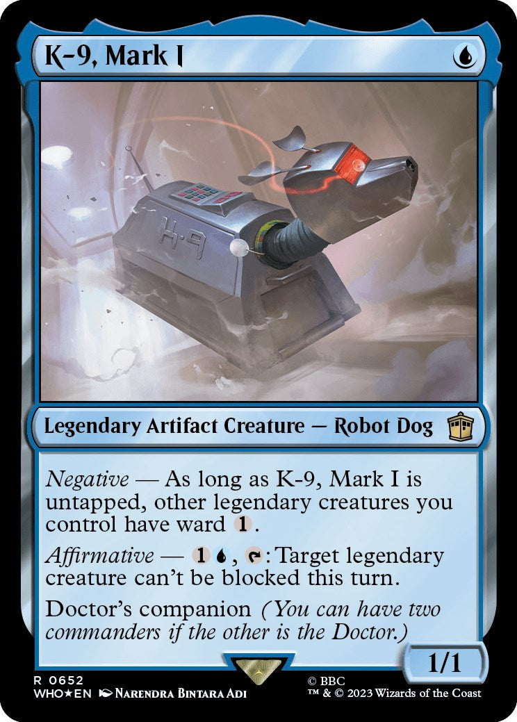 K-9, Mark I (Surge Foil) [Doctor Who] | The CG Realm