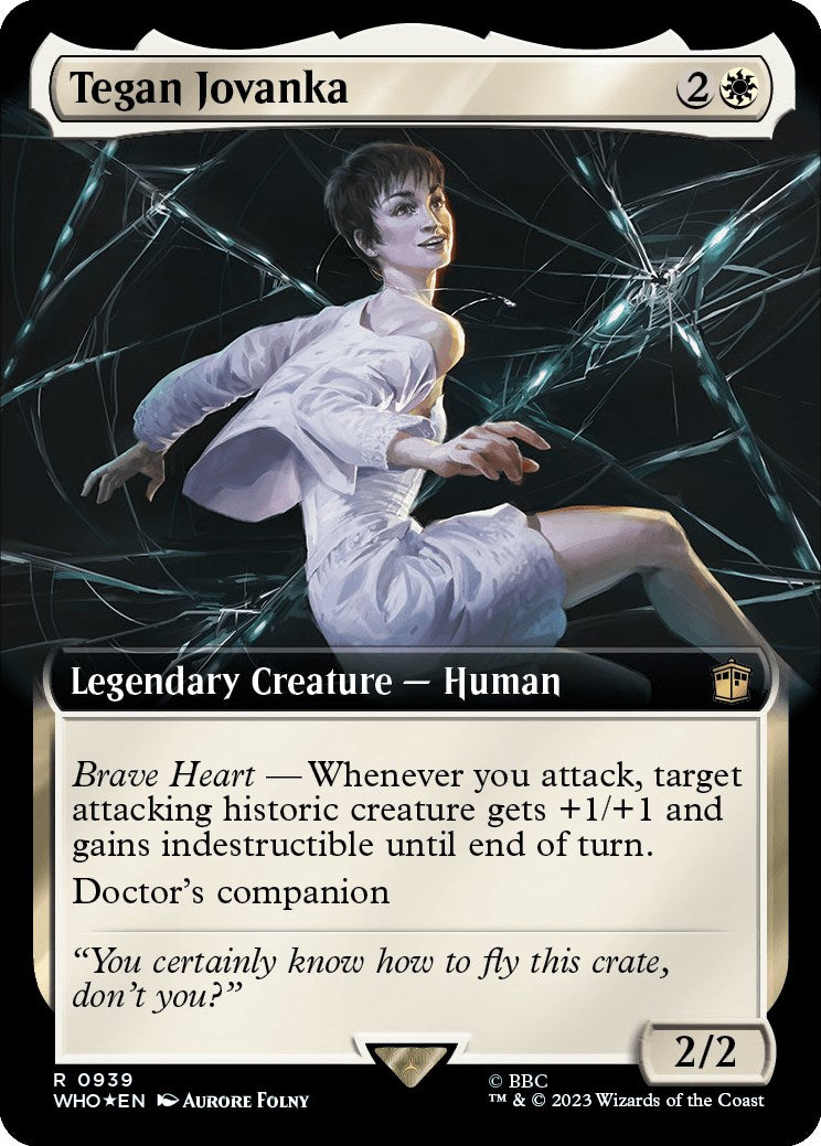 Tegan Jovanka (Extended Art) (Surge Foil) [Doctor Who] | The CG Realm