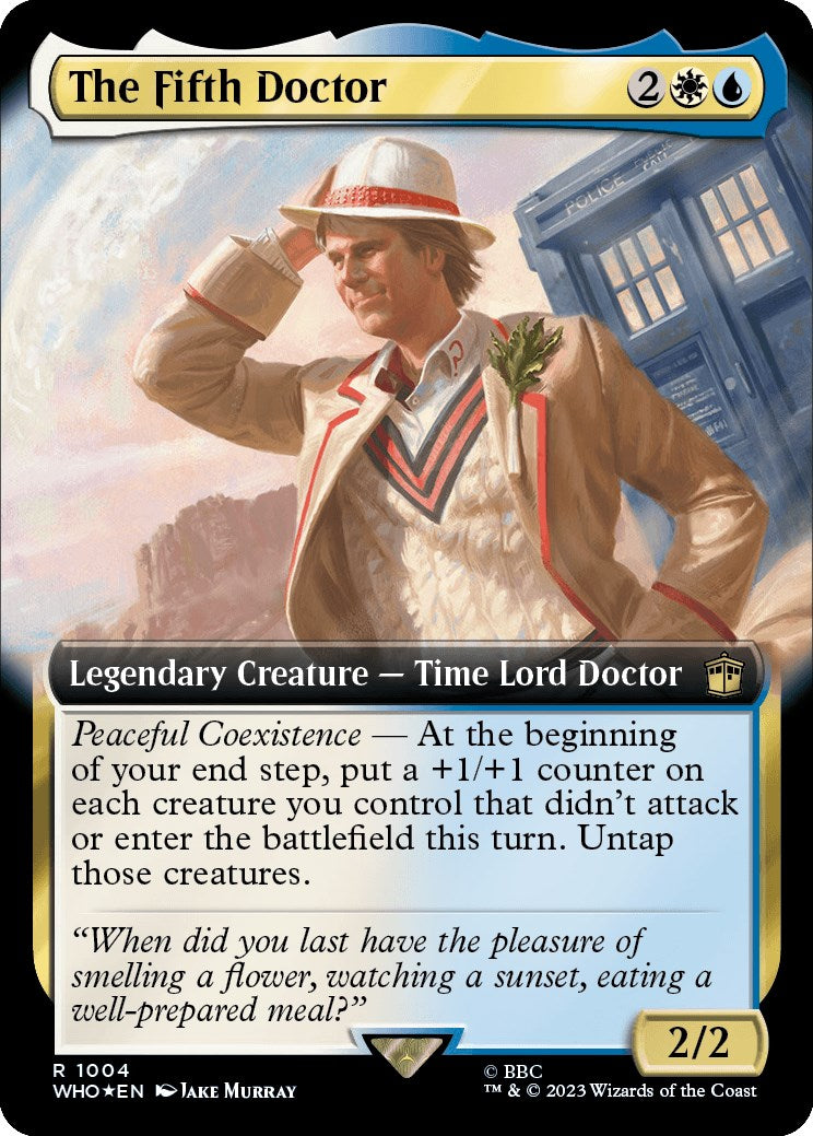 The Fifth Doctor (Extended Art) (Surge Foil) [Doctor Who] | The CG Realm