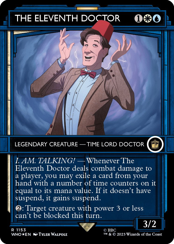 The Eleventh Doctor (Showcase) (Surge Foil) [Doctor Who] | The CG Realm
