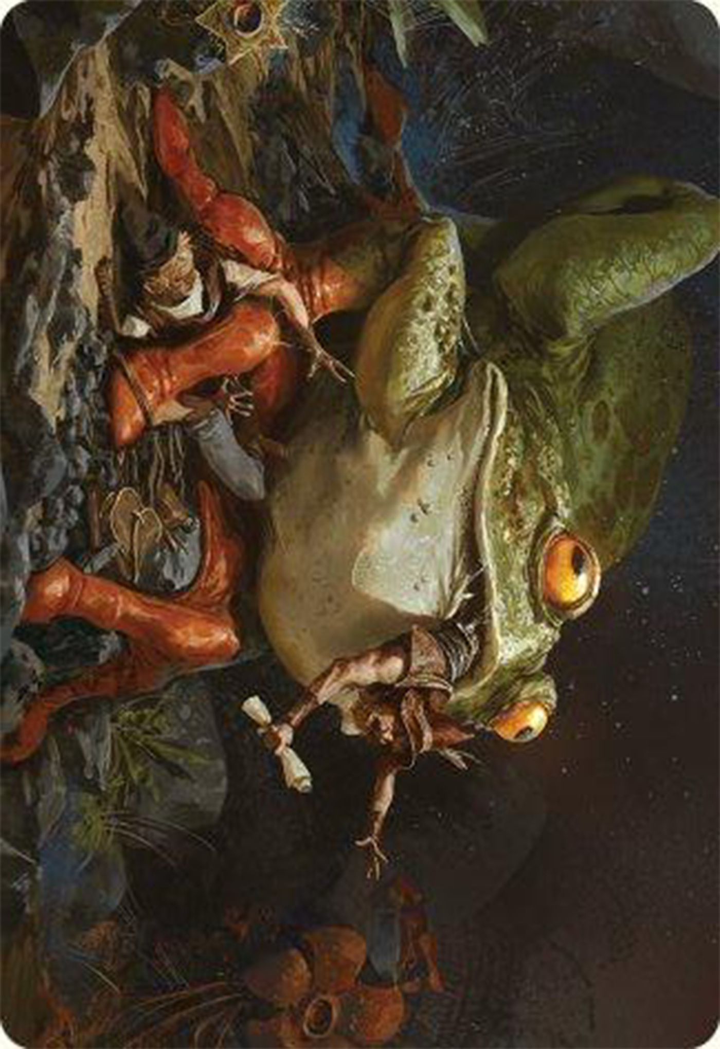 Rampant Frogantua Art Card [Modern Horizons 3 Art Series] | The CG Realm