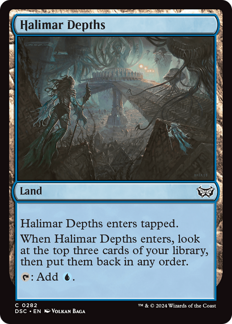 Halimar Depths [Duskmourn: House of Horror Commander] | The CG Realm