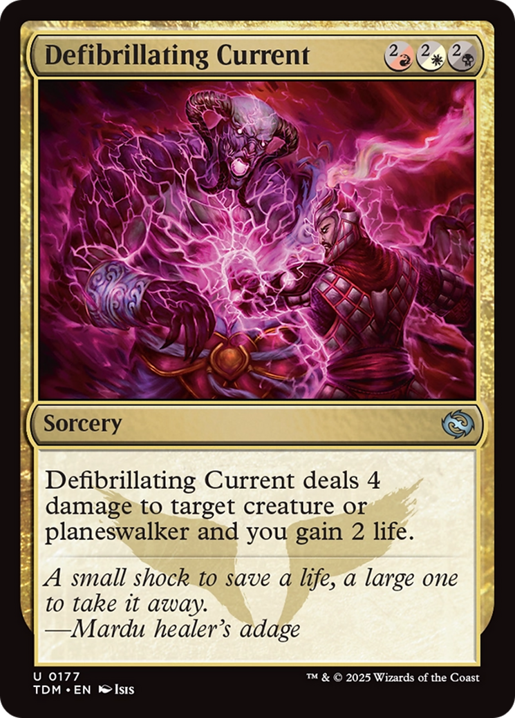 Defibrillating Current [Tarkir: Dragonstorm] | The CG Realm