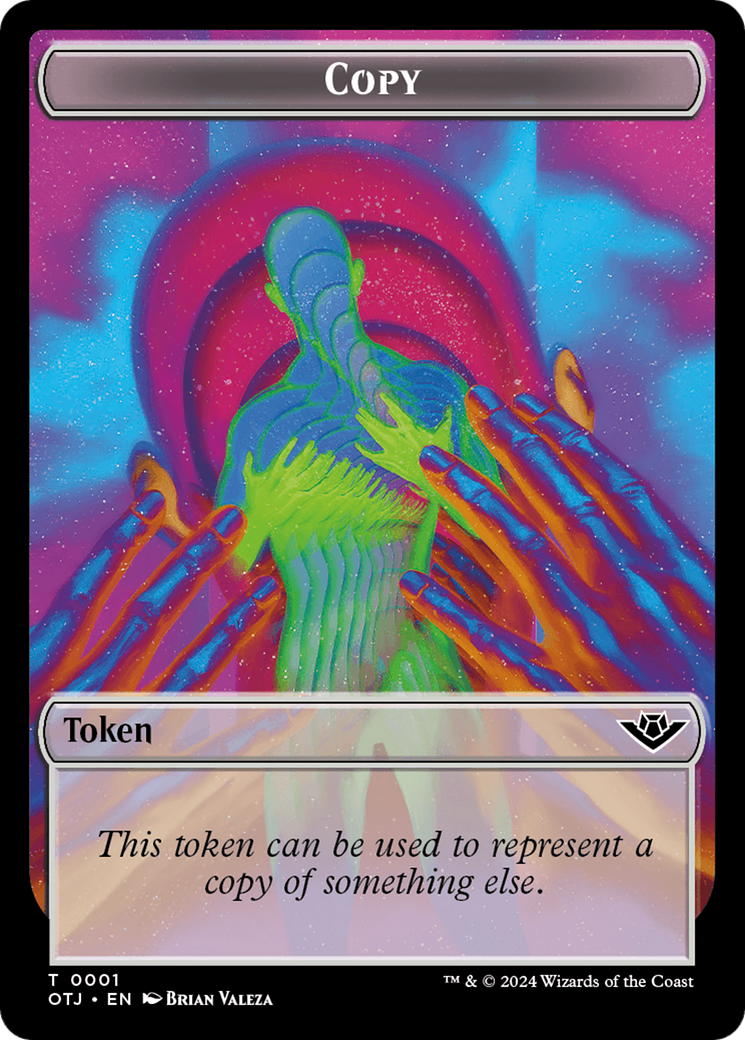 Copy Token [Outlaws of Thunder Junction Tokens] | The CG Realm
