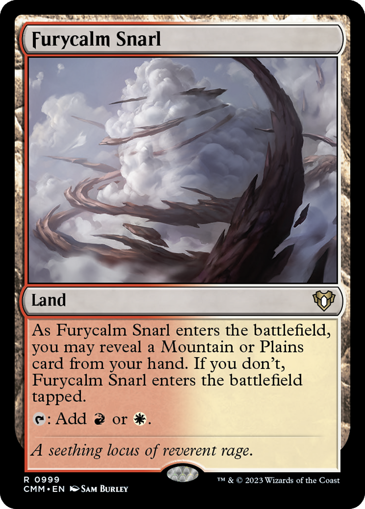 Furycalm Snarl [Commander Masters] | The CG Realm