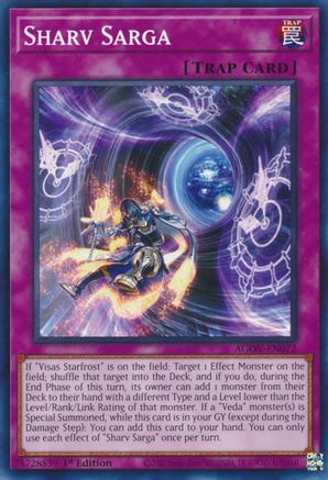 Sharv Sarga (AGOV-EN072) - Age of Overlord 1st Edition