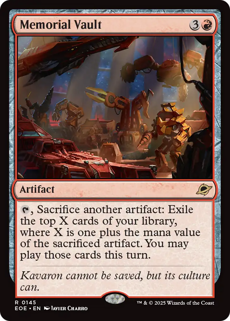 Memorial Vault [Edge of Eternities] | The CG Realm