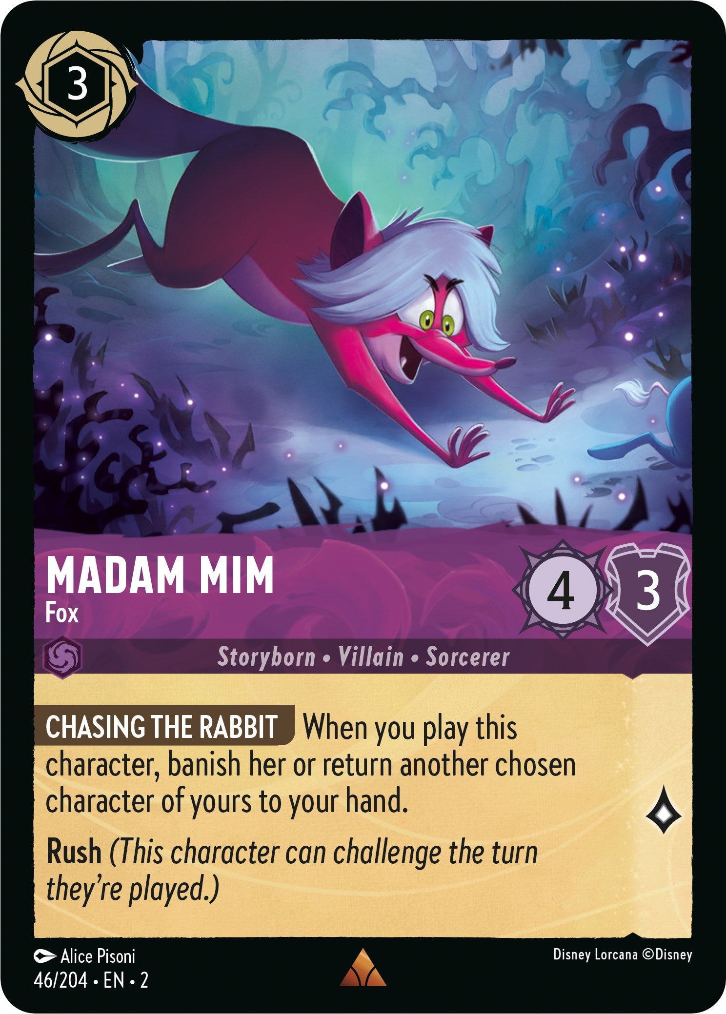 Madam Mim - Fox (46/204) [Rise of the Floodborn] | The CG Realm