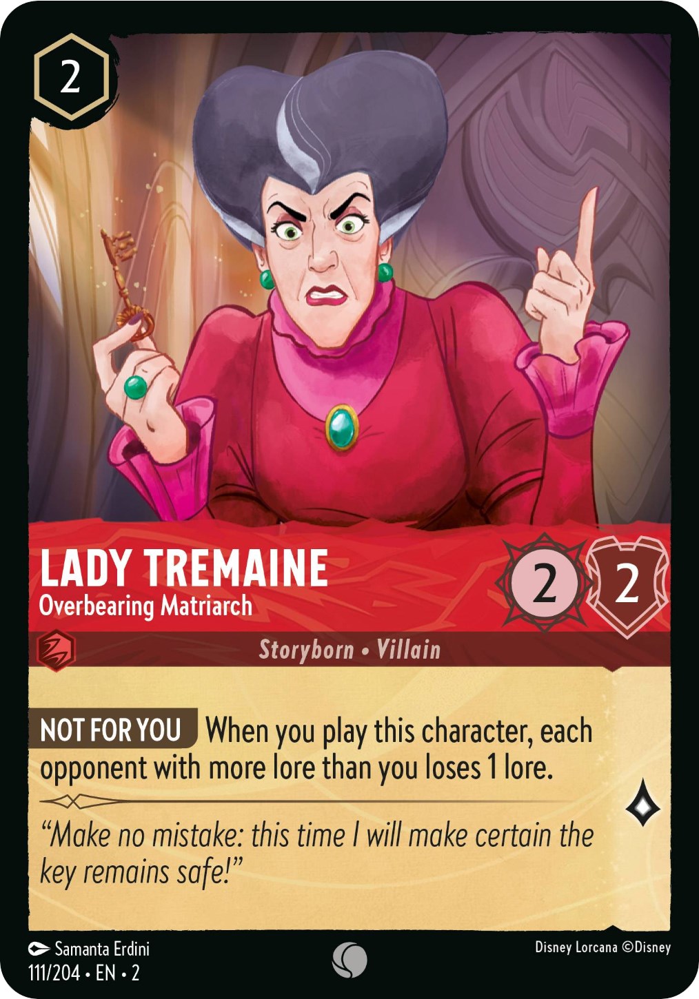 Lady Tremaine - Overbearing Matriarch (111/204) [Rise of the Floodborn] | The CG Realm