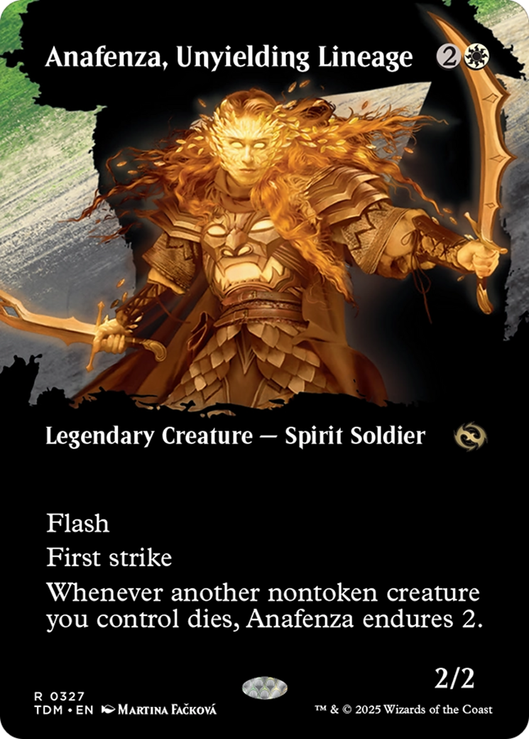 Anafenza, Unyielding Lineage (Borderless) [Tarkir: Dragonstorm] | The CG Realm
