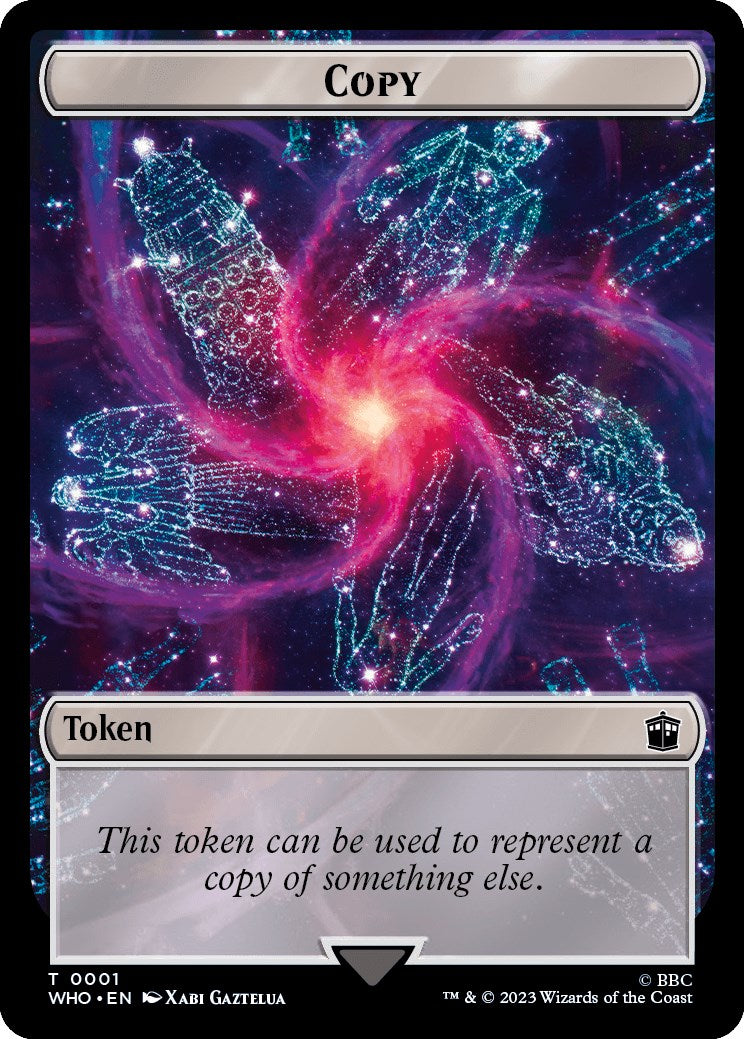 Copy // Alien Double-Sided Token [Doctor Who Tokens] | The CG Realm