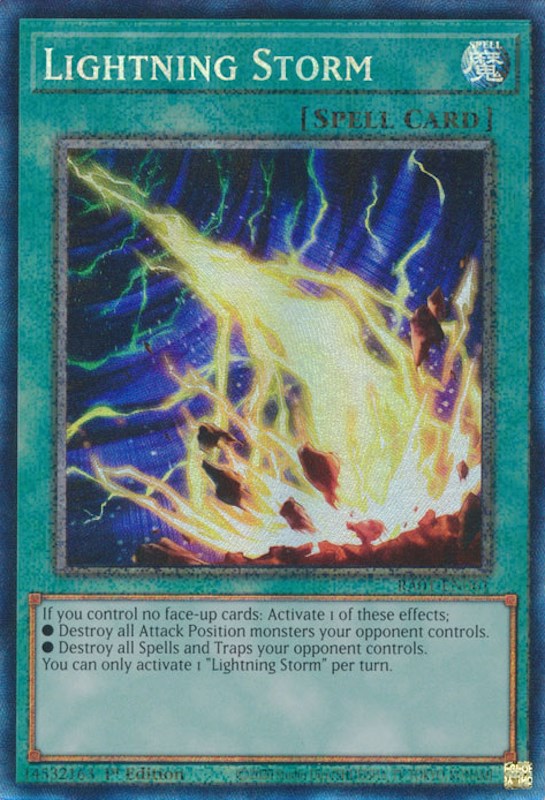 Lightning Storm [RA01-EN061] Prismatic Collector's Rare | The CG Realm