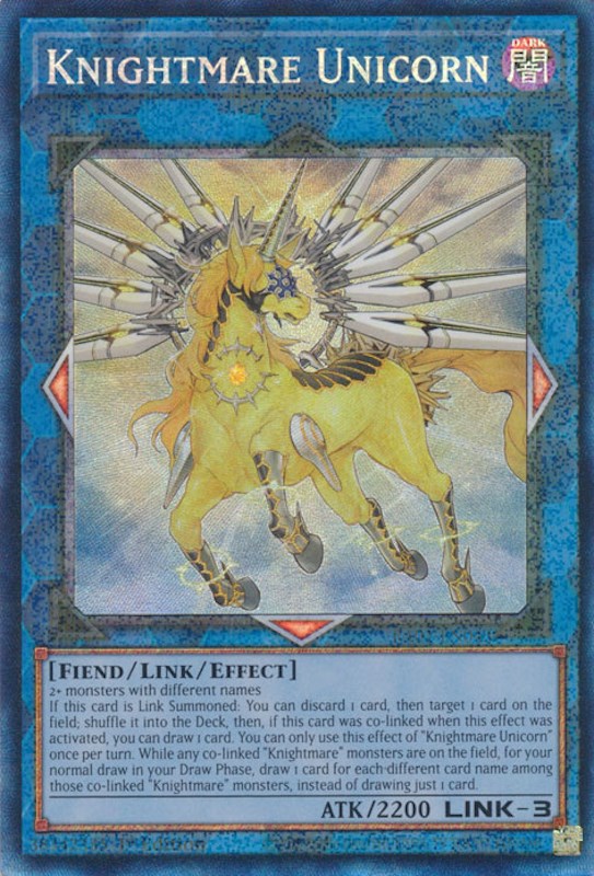 Knightmare Unicorn [RA01-EN043] Prismatic Collector's Rare | The CG Realm