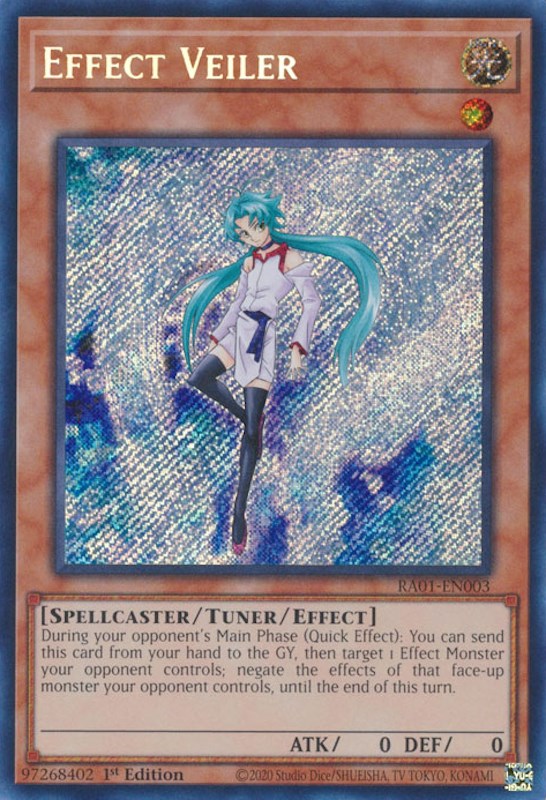 Effect Veiler [RA01-EN003] Secret Rare | The CG Realm