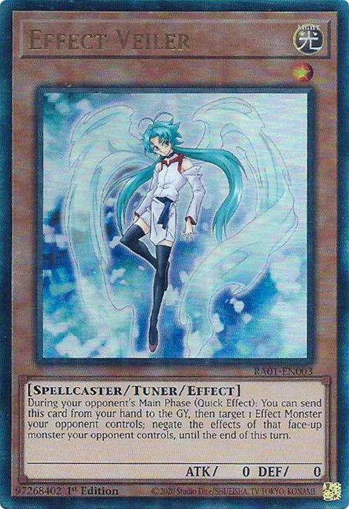 Effect Veiler [RA01-EN003] Prismatic Ultimate Rare | The CG Realm