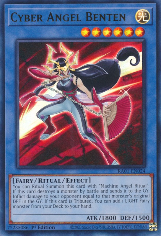 Cyber Angel Benten [RA01-EN024] Ultra Rare | The CG Realm