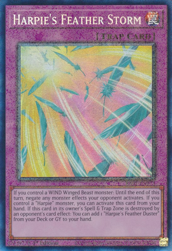 Harpie's Feather Storm [RA01-EN073] Prismatic Collector's Rare | The CG Realm