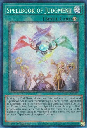 Spellbook of Judgment (PCR) (RA01-EN054) - 25th Anniversary Rarity Collection 1st Edition
