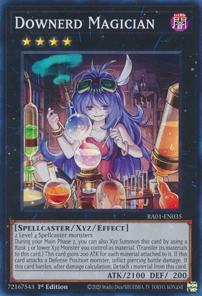 Downerd Magician [RA01-EN035] Super Rare | The CG Realm
