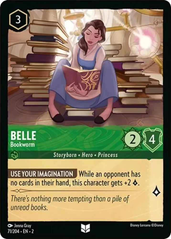 Belle - Bookworm (71/204) [Rise of the Floodborn] | The CG Realm