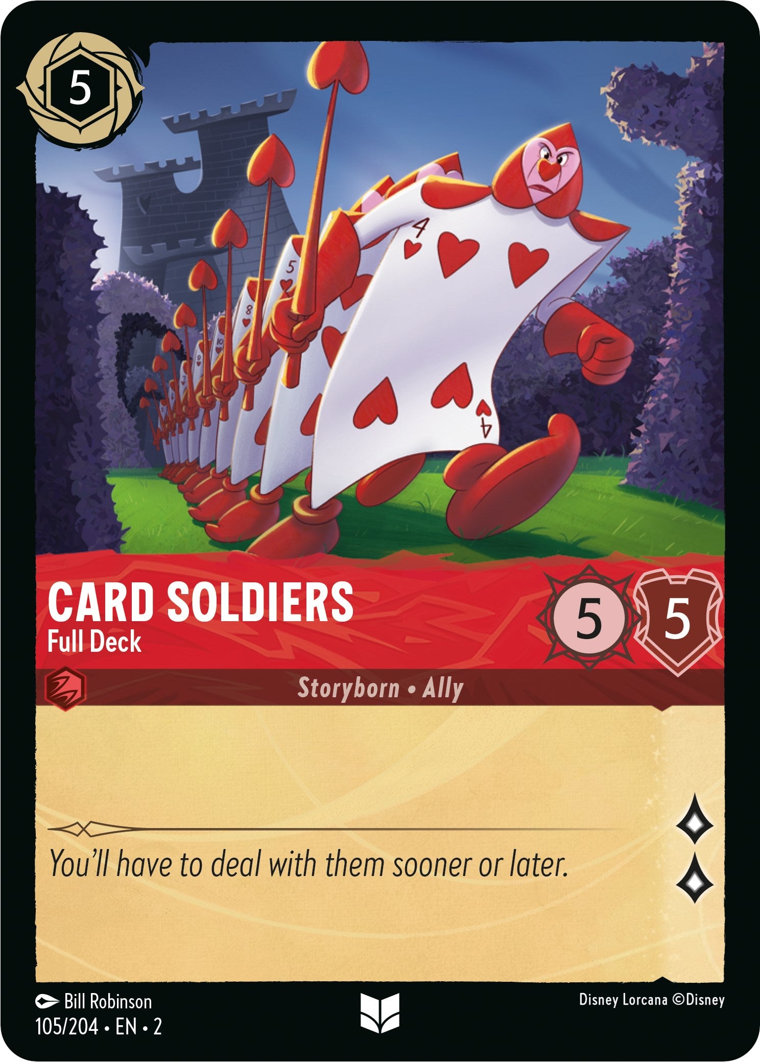 Card Soldiers - Full Deck (105/204) [Rise of the Floodborn] | The CG Realm