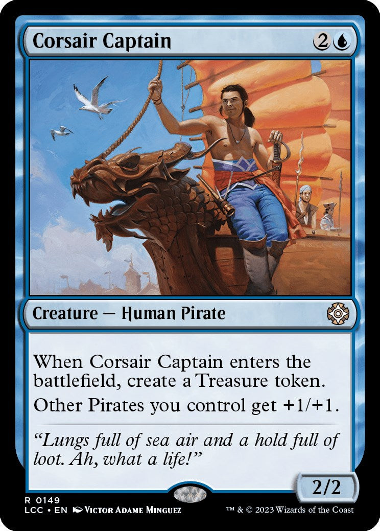 Corsair Captain [The Lost Caverns of Ixalan Commander] | The CG Realm