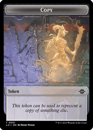 Copy // Skeleton Pirate Double-Sided Token (LCI-1 // 8) - The Lost Caverns of Ixalan